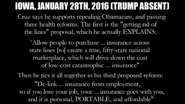 Trump vs. Rubio vs. Cruz on Interstate Health Insurance