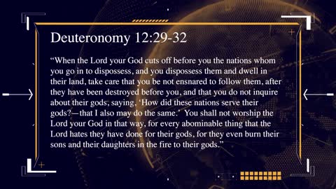 Abortion is Baal Worship