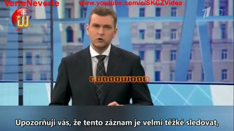 Ruská televize otevřeně o masakru ruských válečných zajatcůa o provokaci v Buči