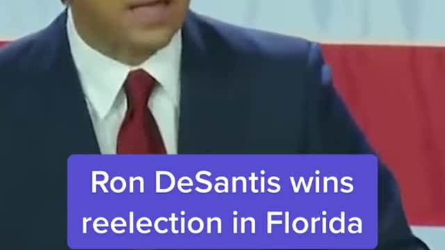 Ron DeSantis wins reelection in Florida