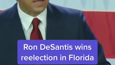 Ron DeSantis wins reelection in Florida