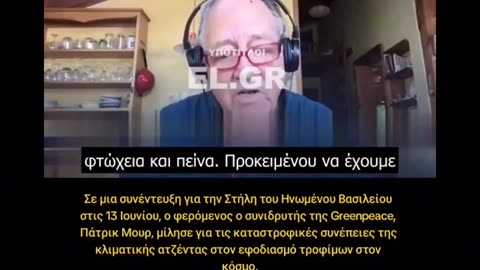 Climate crisis is a lie says founder of Greenpeace