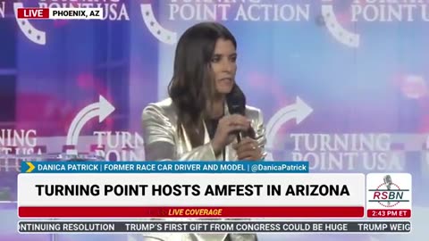 Danica Patrick TPUSA 12/22/24