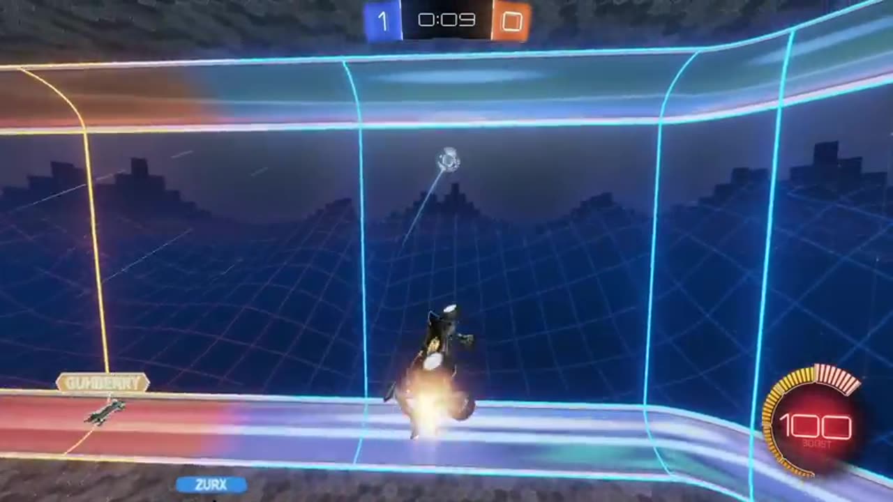 Rocket League but, every time you score the ball GROWS