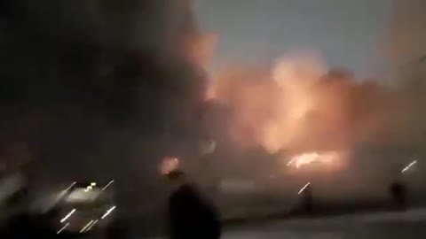 Something is burning and exploding in Moscow