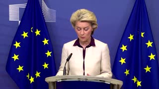 Flights should be suspended over new variant: Von der Leyen