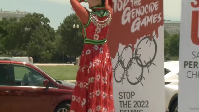 Tungaa: "Stop the Genocide Games" rally in DC