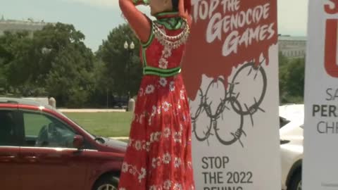 Tungaa: "Stop the Genocide Games" rally in DC