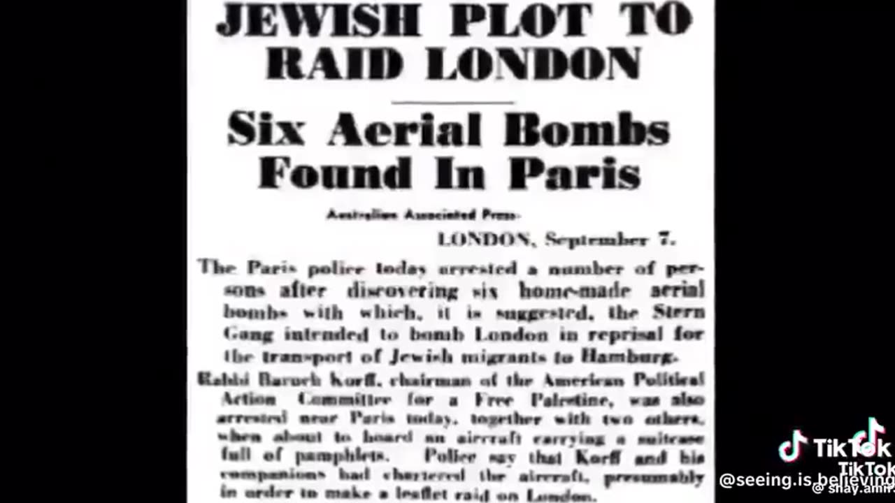 Jews Invented Modern Terrorism