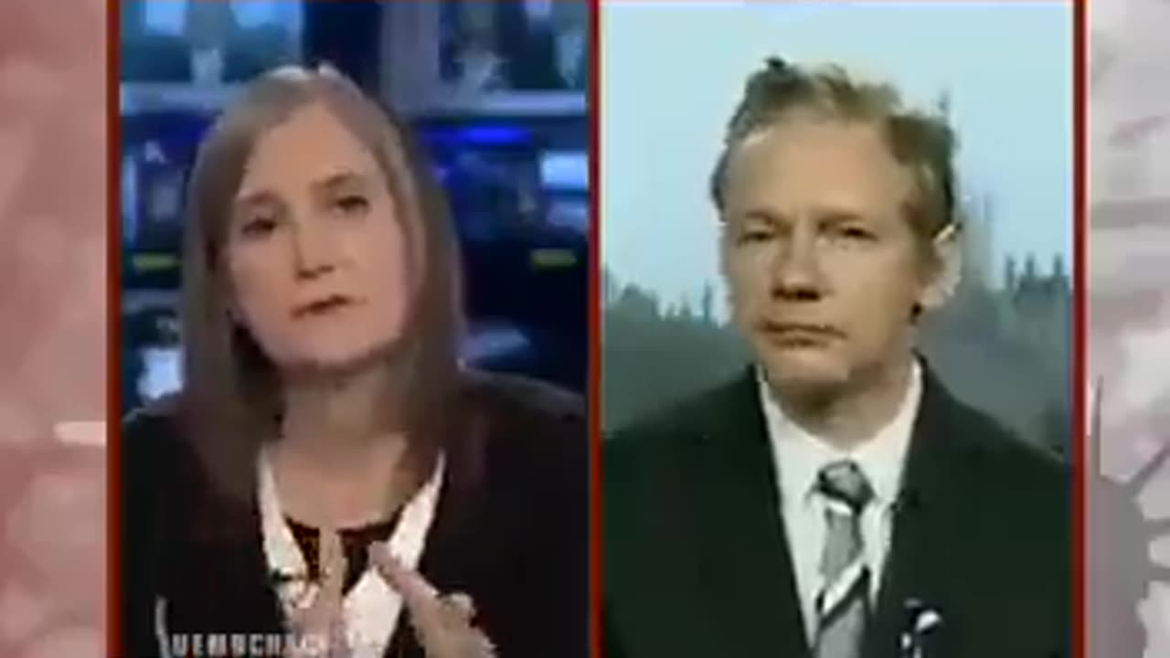 Julian Assange speaking over a decade ago