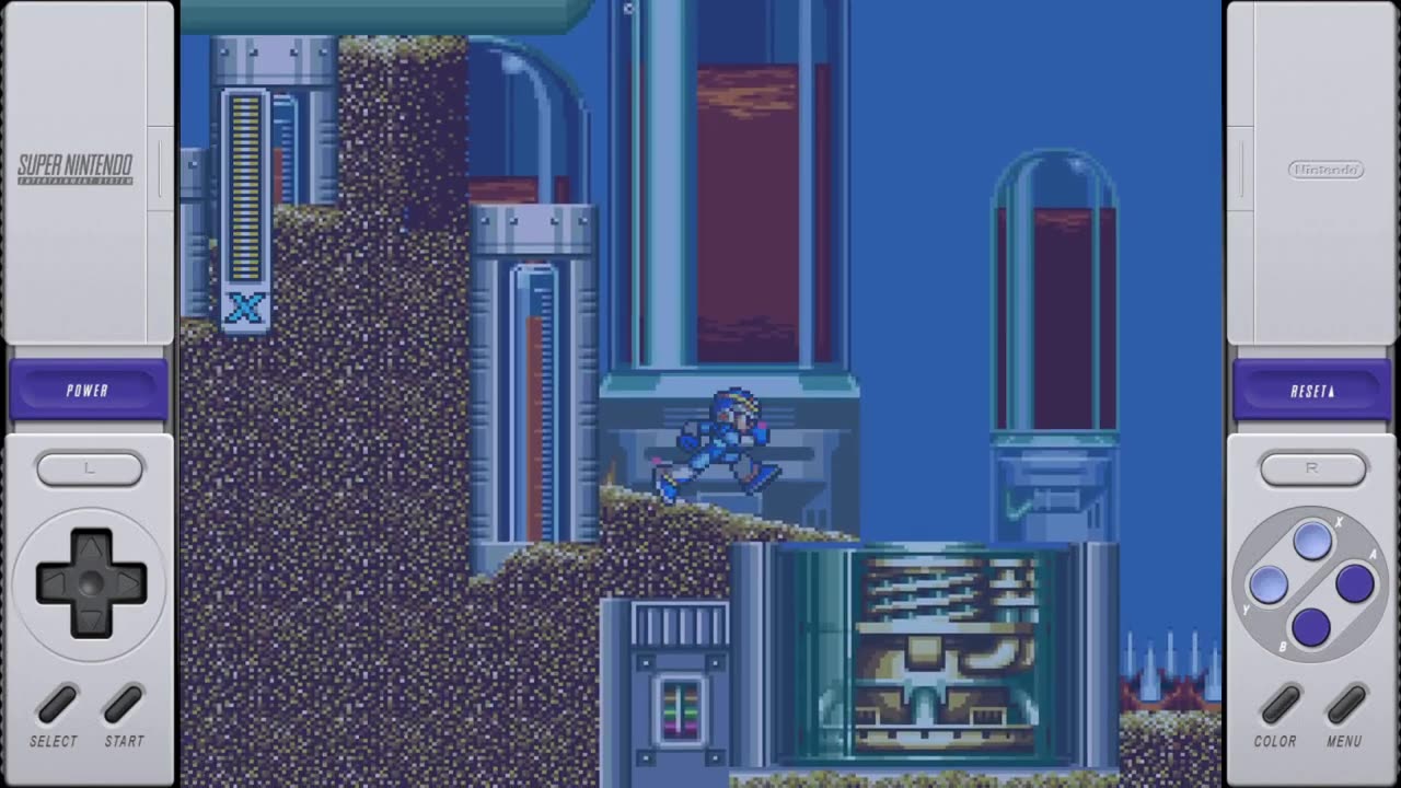 Mega Man X - Super Nintendo - #7 Launch Octopus