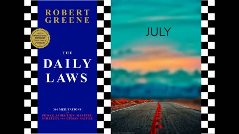 The Daily Laws MAY by Robert Greene.