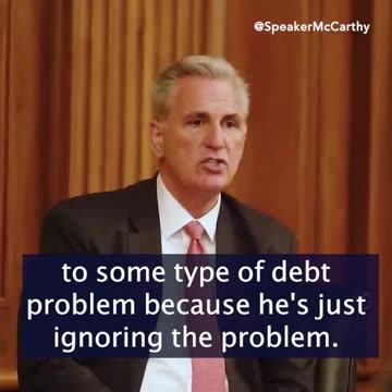 Speaker McCarthy Is Worried About Biden...