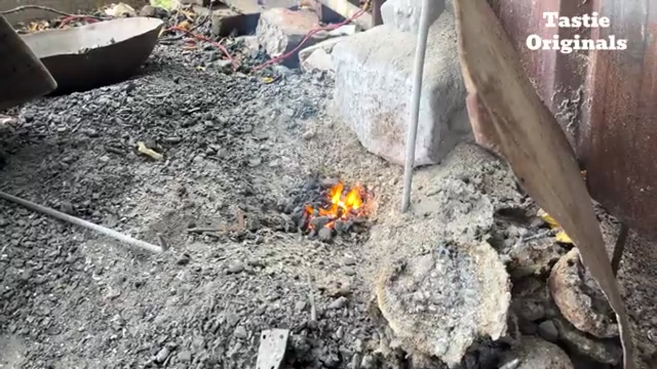 Handmade Coconut Scraper in Workshop