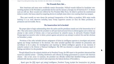 INSURRECTION ACT INVOKED! PENTAGON DEPLOYED TROOPS TO WASHINGTON TO SEIZE COUNTRY BACK(Jan 25,2021)