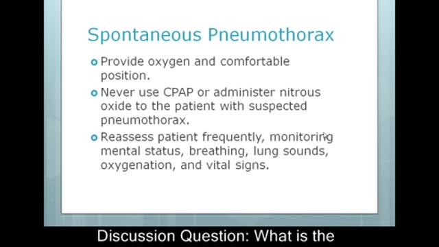 AEMT Ch 20 Respiratory Disorders Part 2