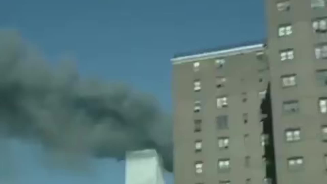 World Trade Twin Towers Exploding… But No Planes