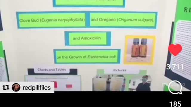 Student Proves His Crohn's Cure Power Over Amoxicillin In Science Project