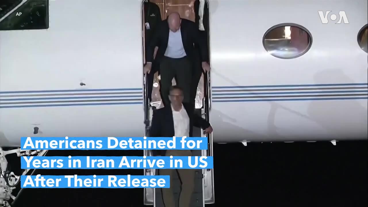 Americans Detained for Years in Iran Arrive in US After Their Release | VOA News