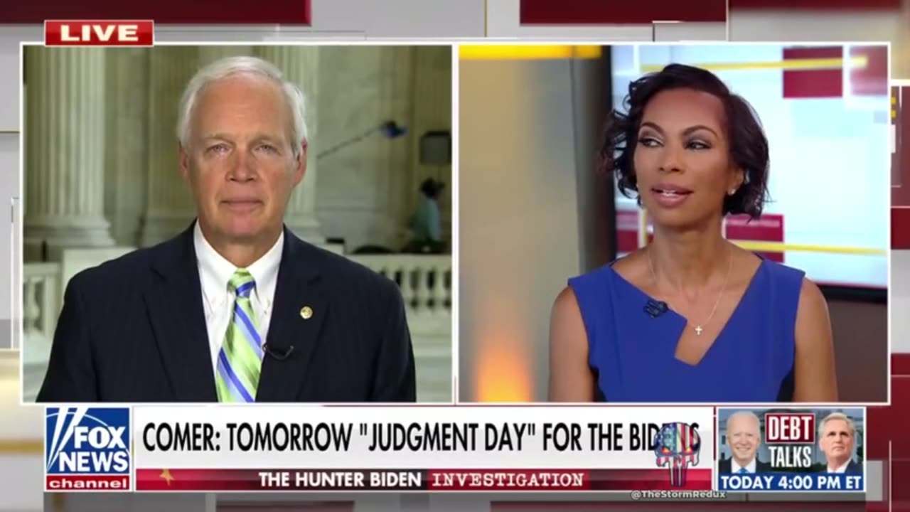 Ron Johnson NUKES Hunter Biden In POWERFUL Clip