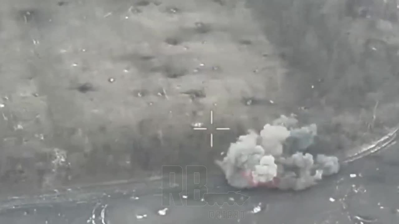 Destruction of an AFU BMP Near Terny