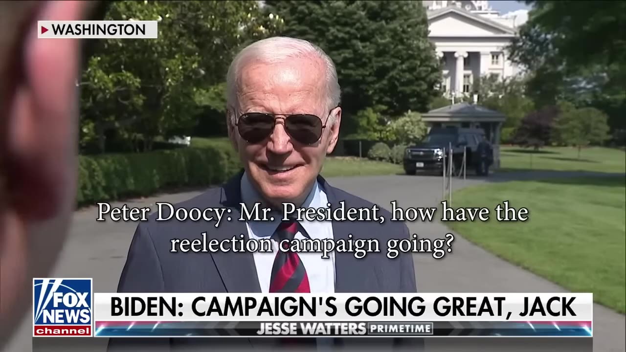 Biden's Campaign Strategy Revealed, But KJP Can't Talk About It & Joe Walks Away When Asked About It