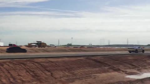 Cybertruck races Lamborghini Urus