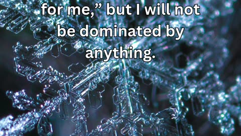 Journey of faith and spiritual growth | 1 Corinthians 6:12 Daily Bible Verse