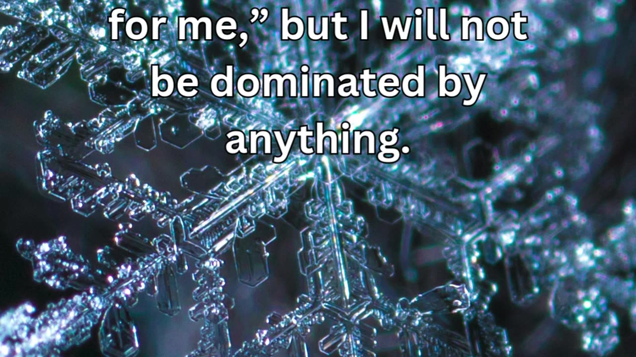 Journey of faith and spiritual growth | 1 Corinthians 6:12 Daily Bible Verse