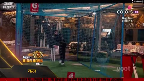 Bigg Boss season 17 promo mc stan with salman khan playing cricket housemates