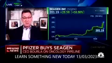 PFIZER BUYS SEAGEN! AT BARGAIN PRICE