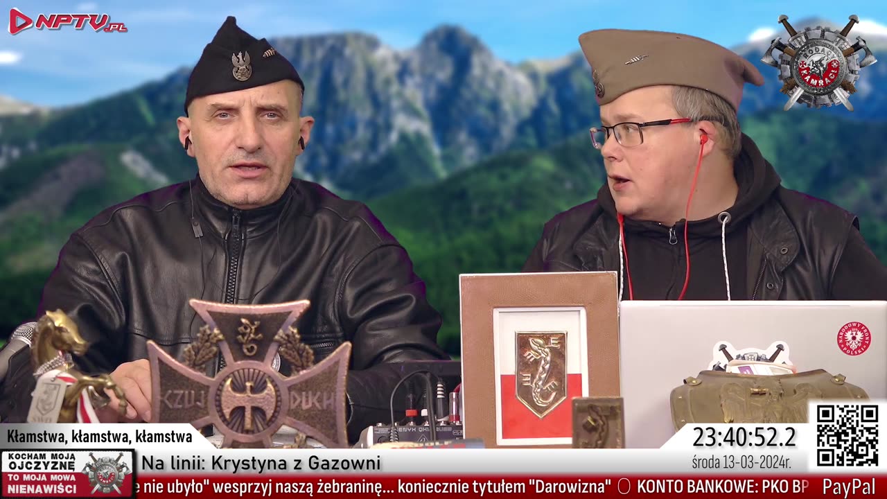 Kłamstwa, kłamstwa, kłamstwa. Śr. 13.03.2024. Wojciech Olszański, Marcin Osadowski NPTV.pl