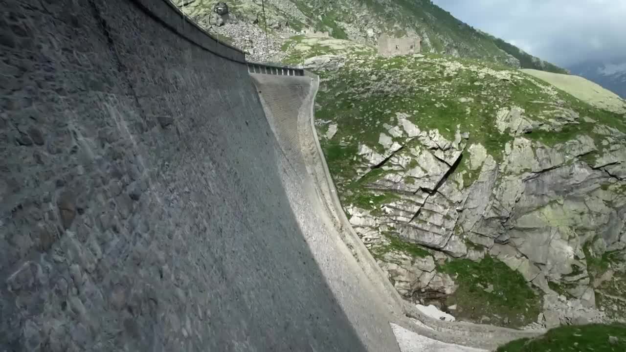 The incredible ibex defies gravity and climbs a dam _ Forces of Nature with Brian Cox - BBC