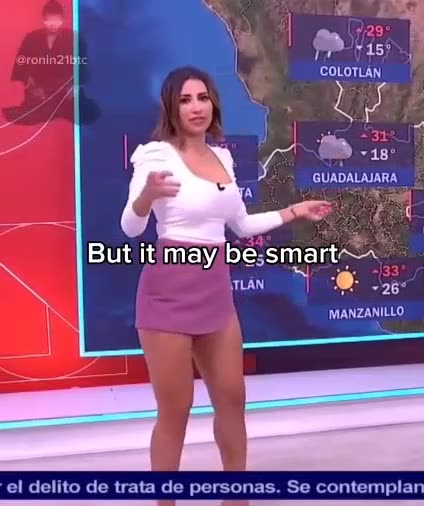 The temperature in mejico