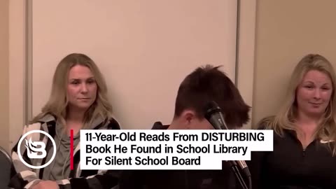 11 Year Old Reads From Pornographic Book Found In School Library