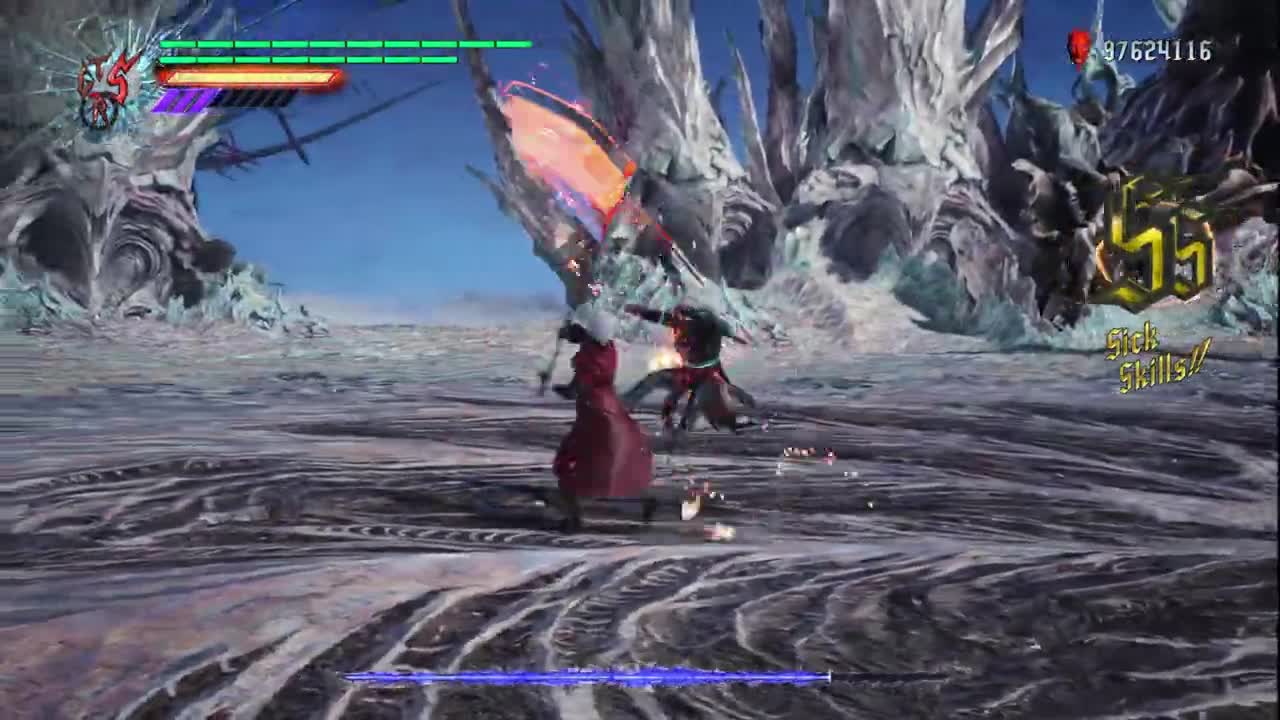 [DMC5 Turbo] Dante VS Vergil (DMD) - No Damage