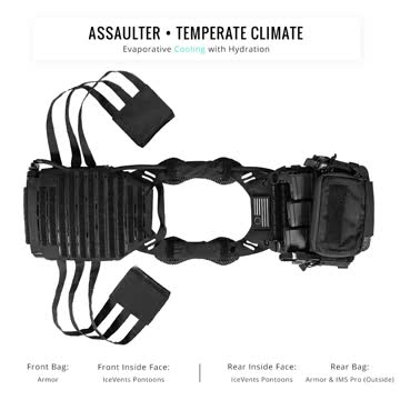 Plate Carrier Setups: Assaulter | Ventilated Body Armor for Temperate Climate + H2O (3/5)