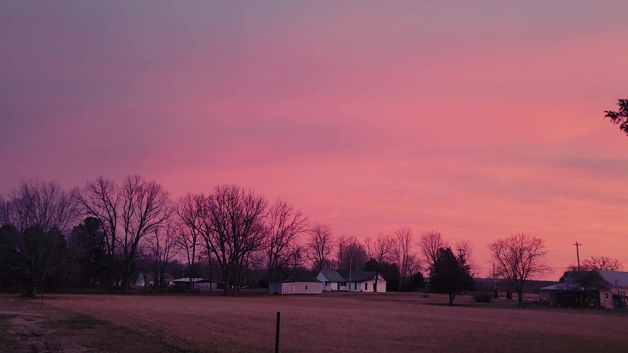 SUNDAY SUNRISE in Cerulean, Kentucky 02/04/2024