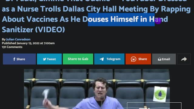 Content Creator Pranks Dallas City Hall WIth Song And Dance