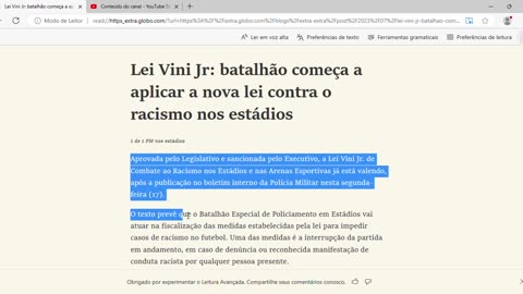 Lei Vini Jr batalhão começa a aplicar a nova lei contra o racismo nos estádios.mp4