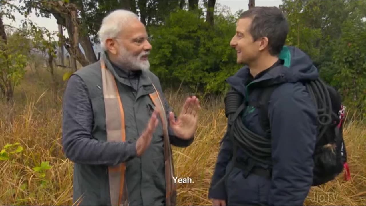 Man vs wild with PM Modi