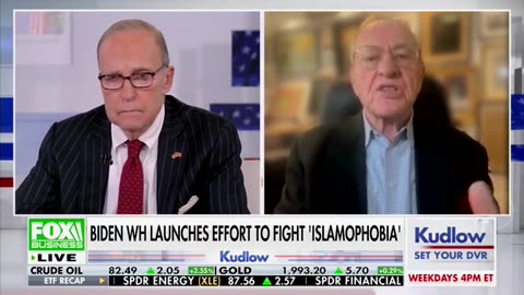 'An Insult To All Americans': Dershowitz Blasts Biden Over Anti-Islamophobia Push