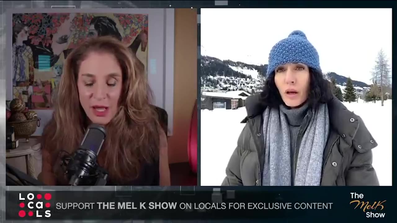 MEL K & NOOR BIN LADIN | LIVE FROM THE WORLD ECONOMIC FORUM DAVOS SWITZERLAND DAY 5