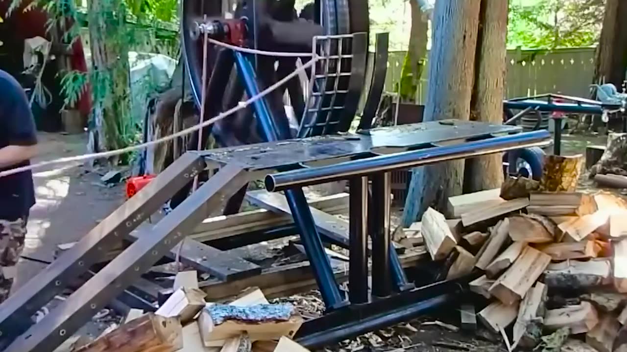 Terrifying Wood Splitter