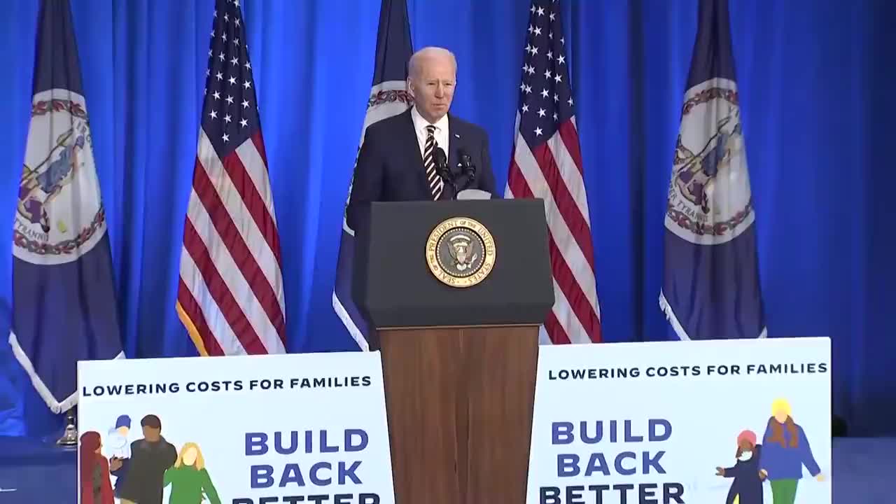 No one can believe words out of Biden's mouth after 7.5% inflation