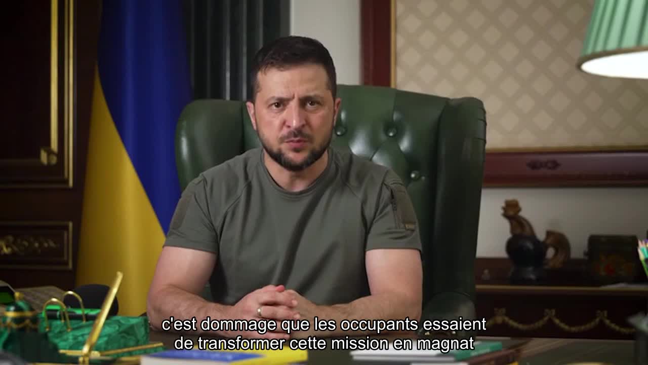 Il s'avère qu'avec la mission de l'AIEA, les journalistes ukrainiens devaient entrer aujourd'hui da