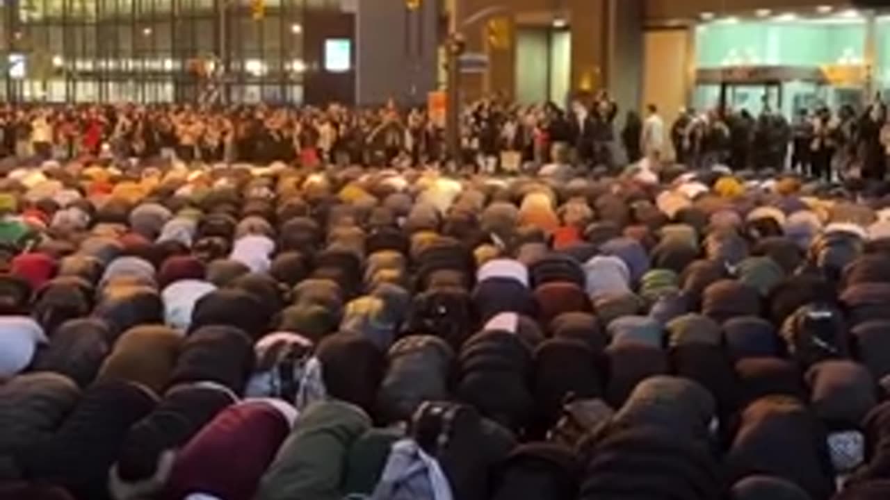 This is not Gaza city, but Toronto Canada.