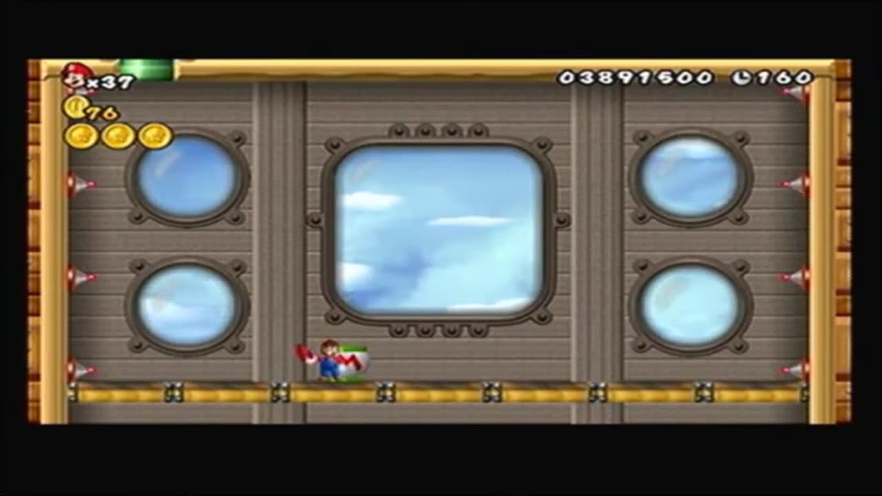 Super Mario World Wii World 6 Airship