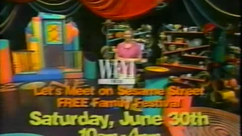 June 2001 - Promo for 'Let's Meet at Sesame Street' in Indianapolis