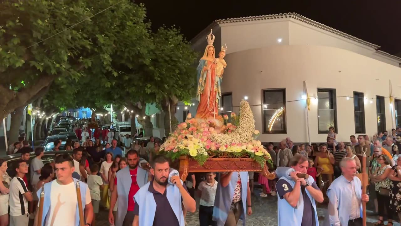 Procissão de Despedida Sagrado Coração de Jesus / Senhora do Rosário Santa Cruz / Lagoa - 05.08.2024